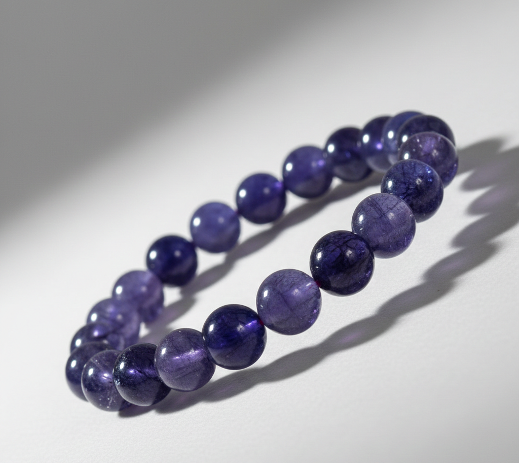 Iolite Crystal Bracelet