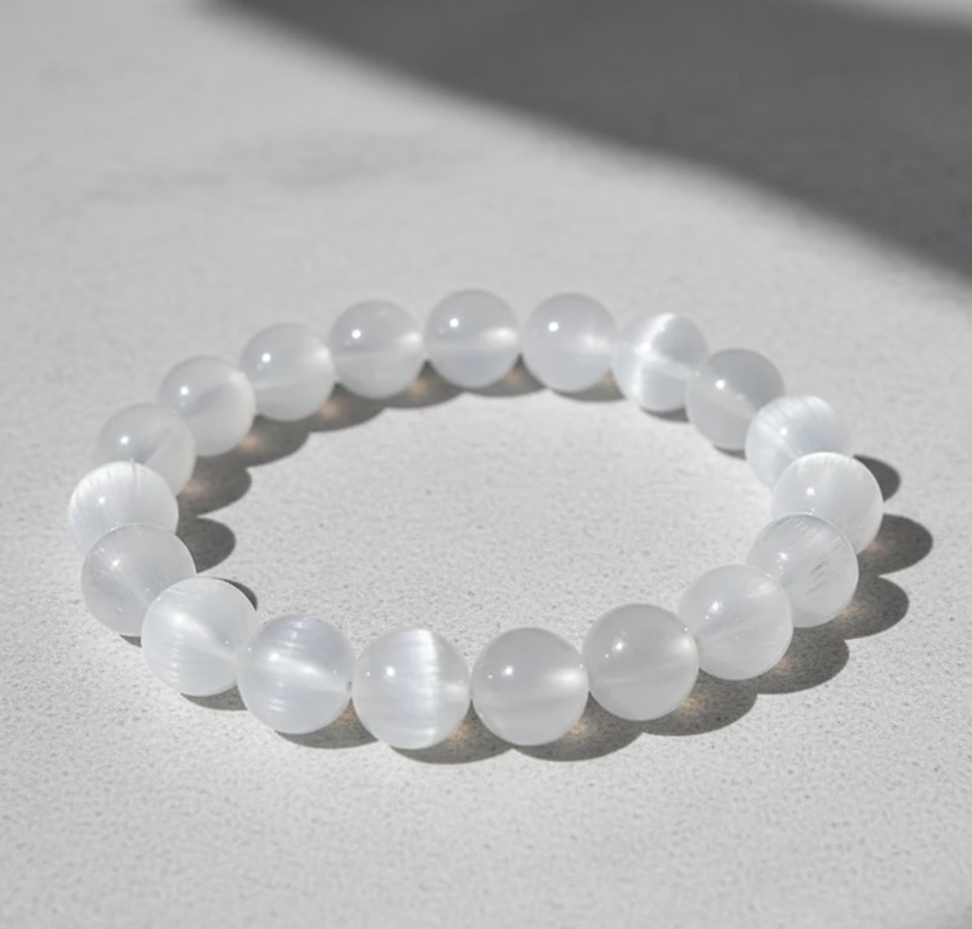 Selenite Crystal Bracelet
